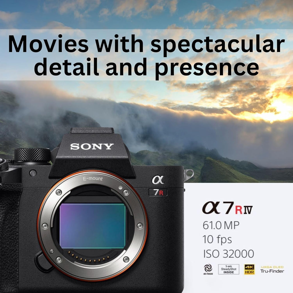 Black Full-Frame Mirrorless Digital Camera Body U25257