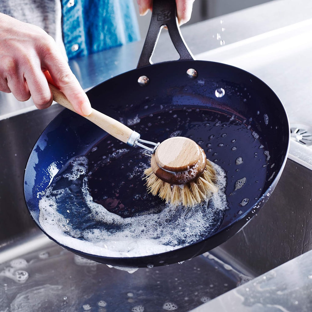 Black Steel Seasoned Carbon Steel Skillet, 12 P1729