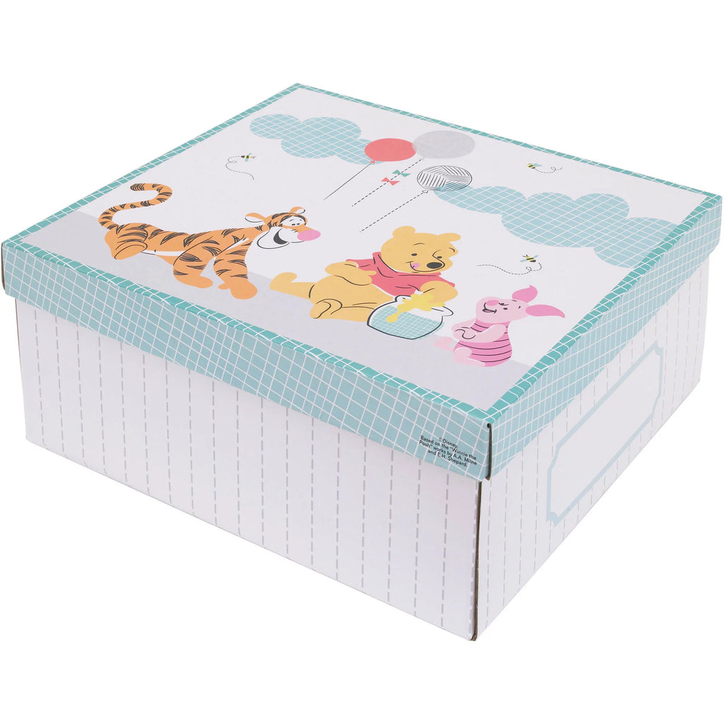 4-Piece Crib Bedding Set, Gray, Red, Blue R460