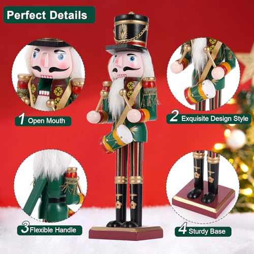 12 inch Wooden Nutcracker Ornament L23106