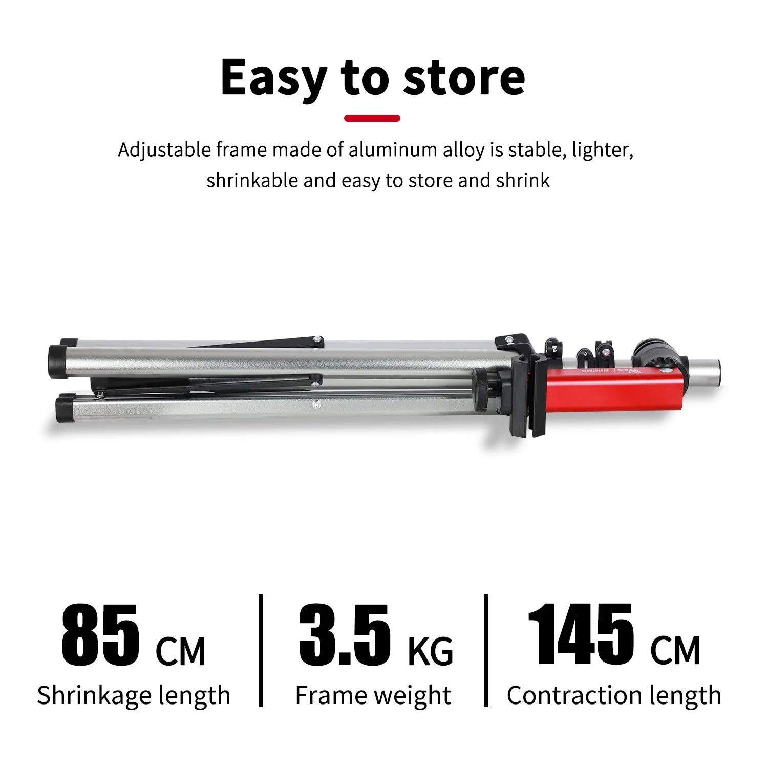 Adjustable Bike Repair Stand with Tool Tray O314