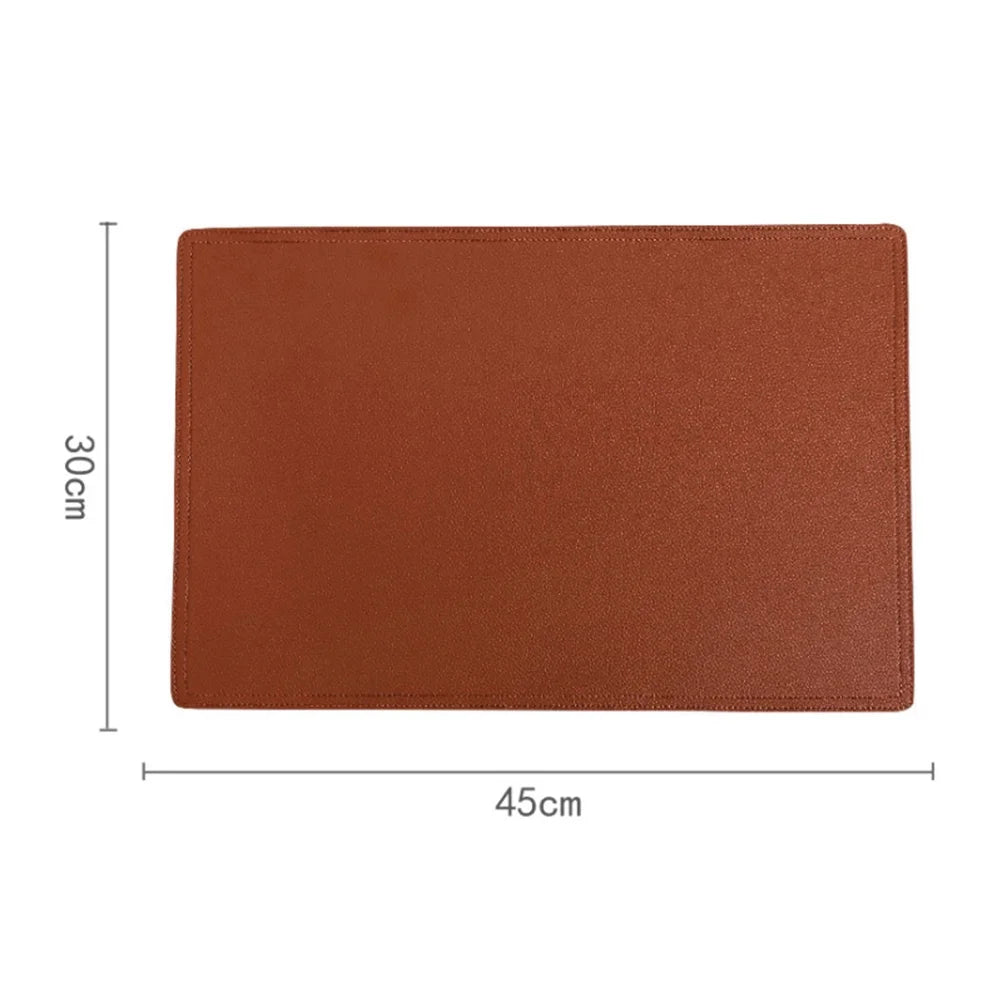 Double Layers Table Mat 45*30CM Khaki X9302