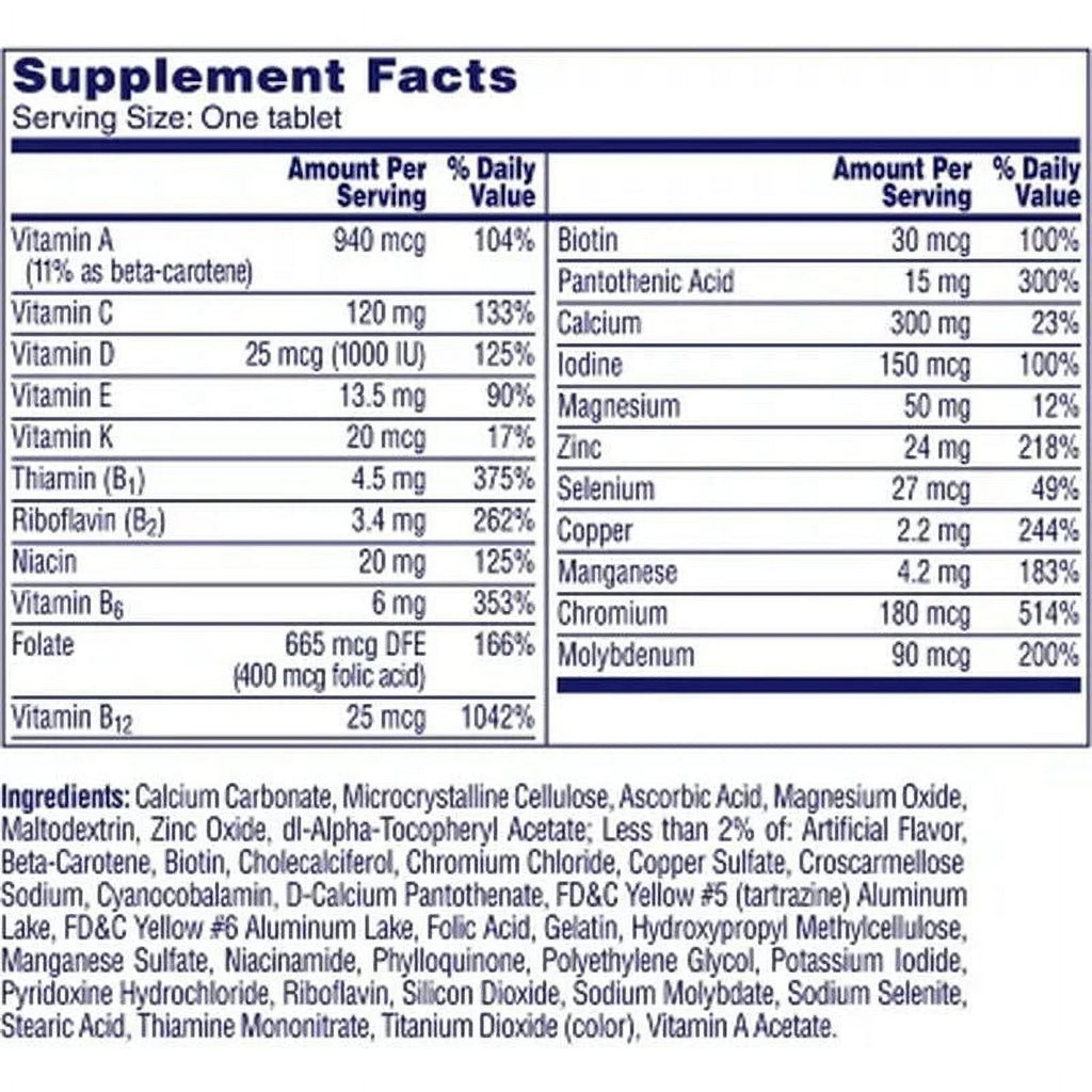 Women'S 50+ Multivitamin 300 Ct. R1552