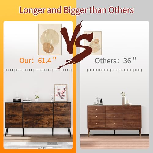 White 9 Drawer Antique Storage Dresser E497336