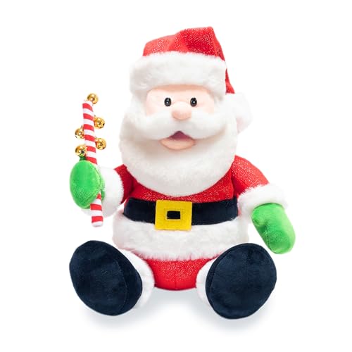 11" Singing Santa Claus Christmas Plush Toy T8561