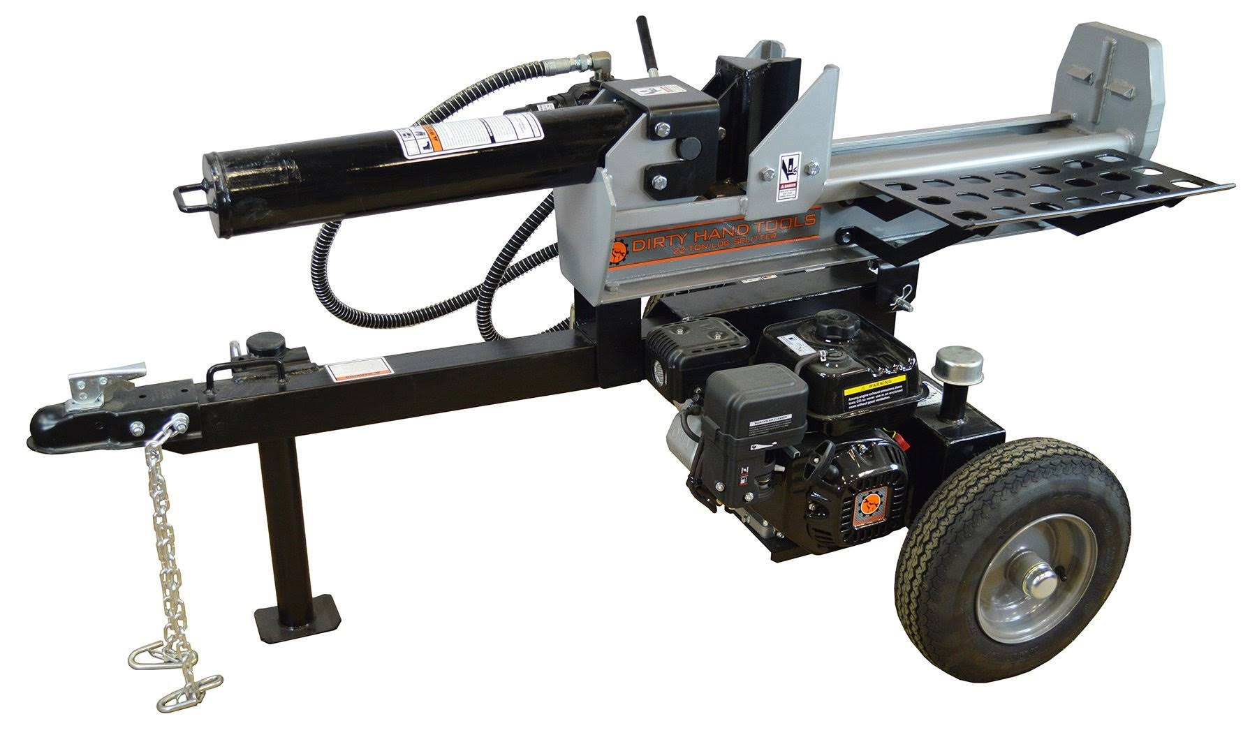 22 Ton Half-Beam Horizontal Vertical Log Splitter E17372