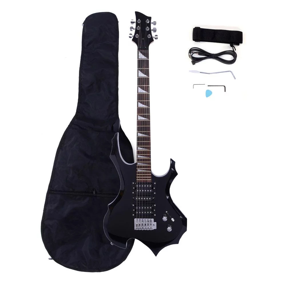 Black Electric Guitar with Bag X88189