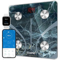 Smart Scale Digital Bathroom Scale Body Fat Scale Body Composition Monitor Health Analyzer 400 lbs C156