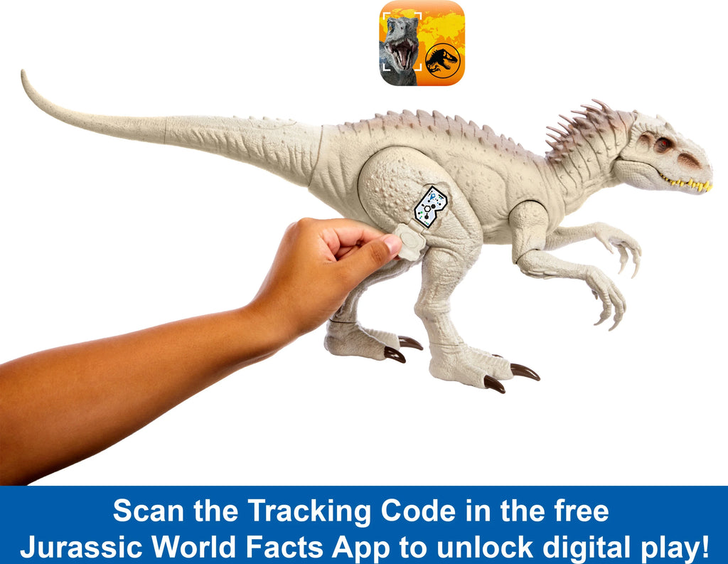 Camouflage Indominus Rex Dinosaur Action Figure with Lights, Sound & Motion P1292
