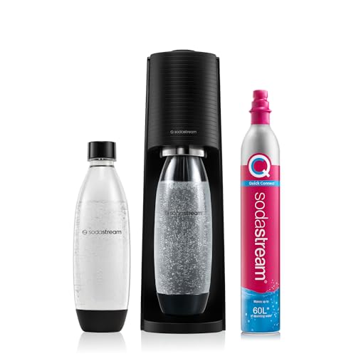 White Sparkling Water Maker with 1L BPA-Free Water Bottle W5134