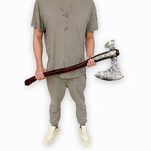 Fantasy God Viking Foam War Axe Sword Prop 1:1 Replica G532