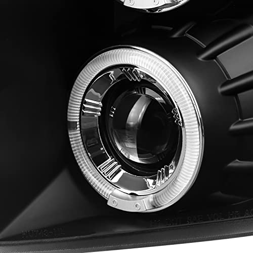 LED Projector Headlights Pair for Chevy Silverado 1500 2500HD 3500HD O74319