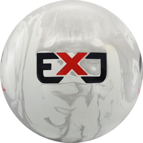 Solid White with Silver Pearl Hybrid Bowling Ball P1719