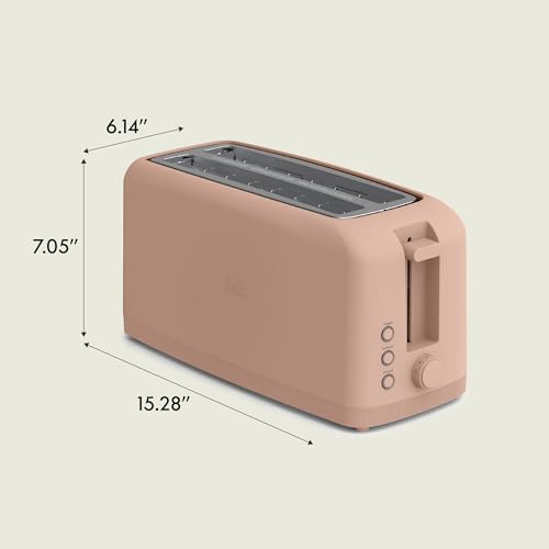 2 Slice Slim Toaster, 900 Watt, Oatmilk B7500