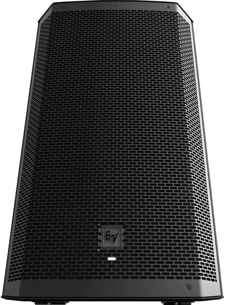 12 2-Way 1000W Bluetooth Powered Loudspeaker with Steel Speaker Stand and XLR Cable F172