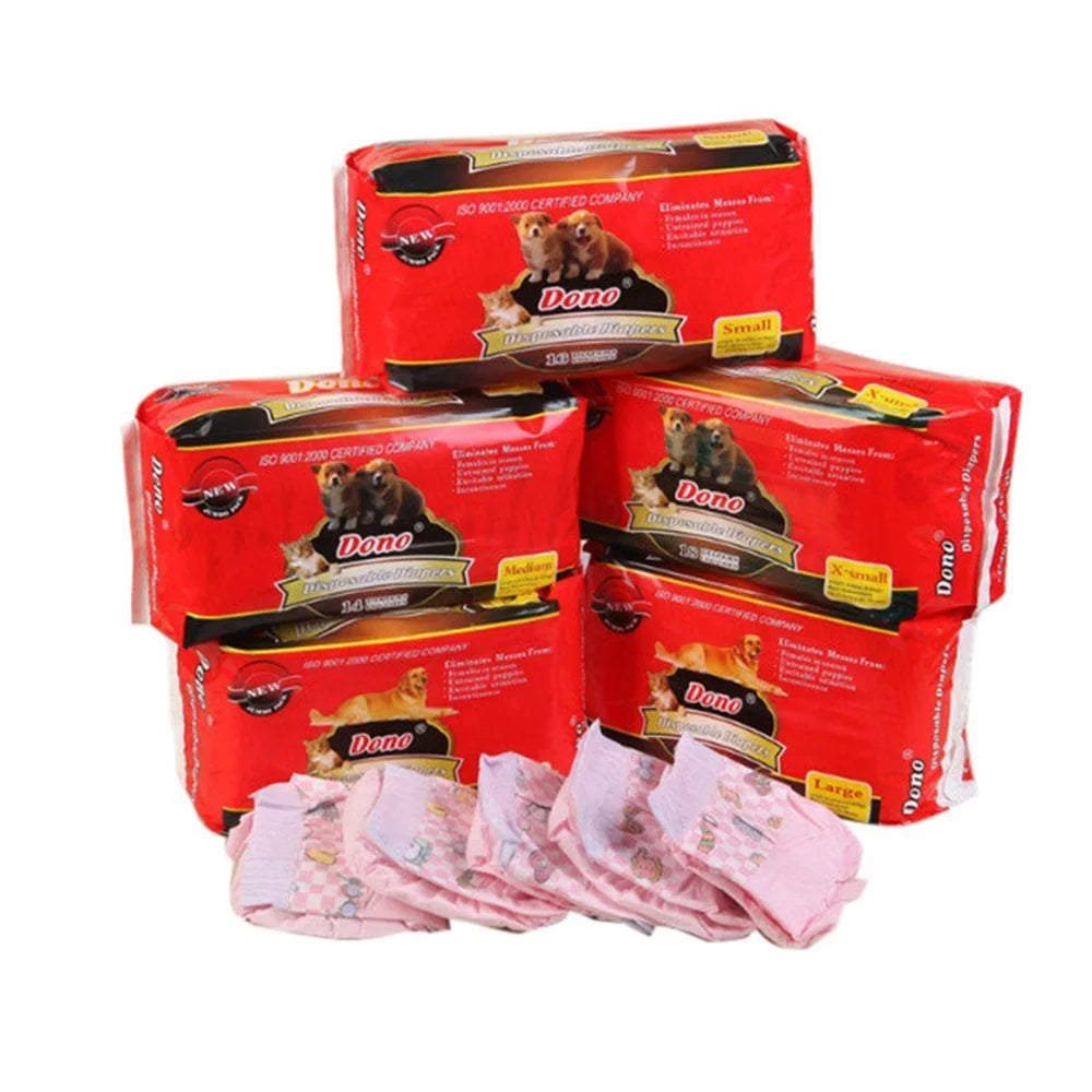 20pcs Super Absorbent Disposable Puppy Diapers D591183