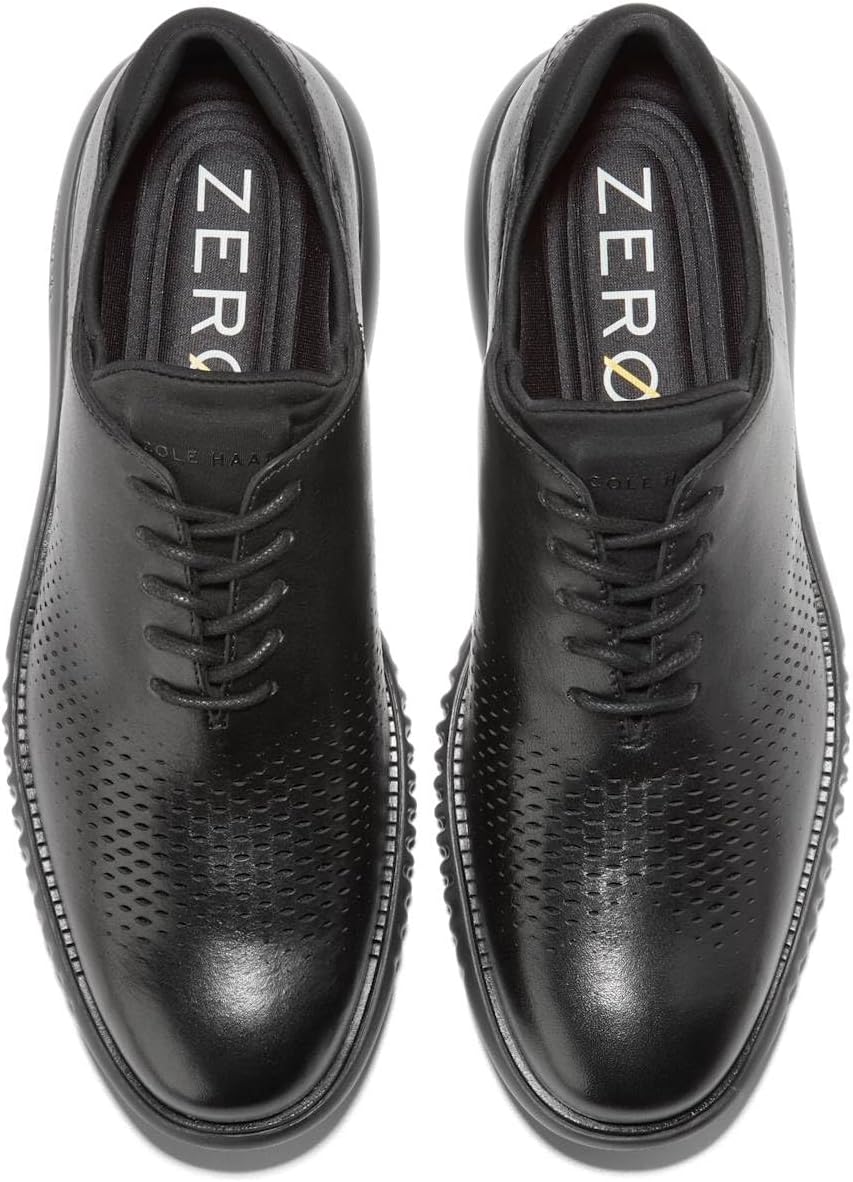 Black Leather Wingtip Oxford B77359