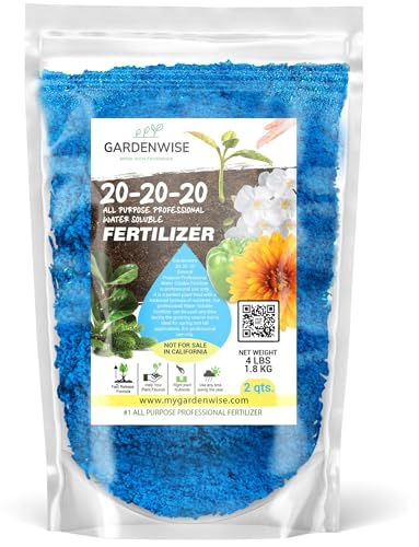 20-20-20 All Purpose Water Soluble Fertilizer (1/2 Quart) A12330