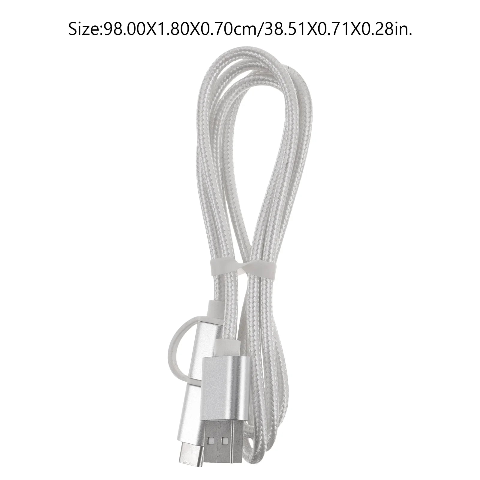 2 Pcs Phone Car Charger Cord Cables Data Line B713