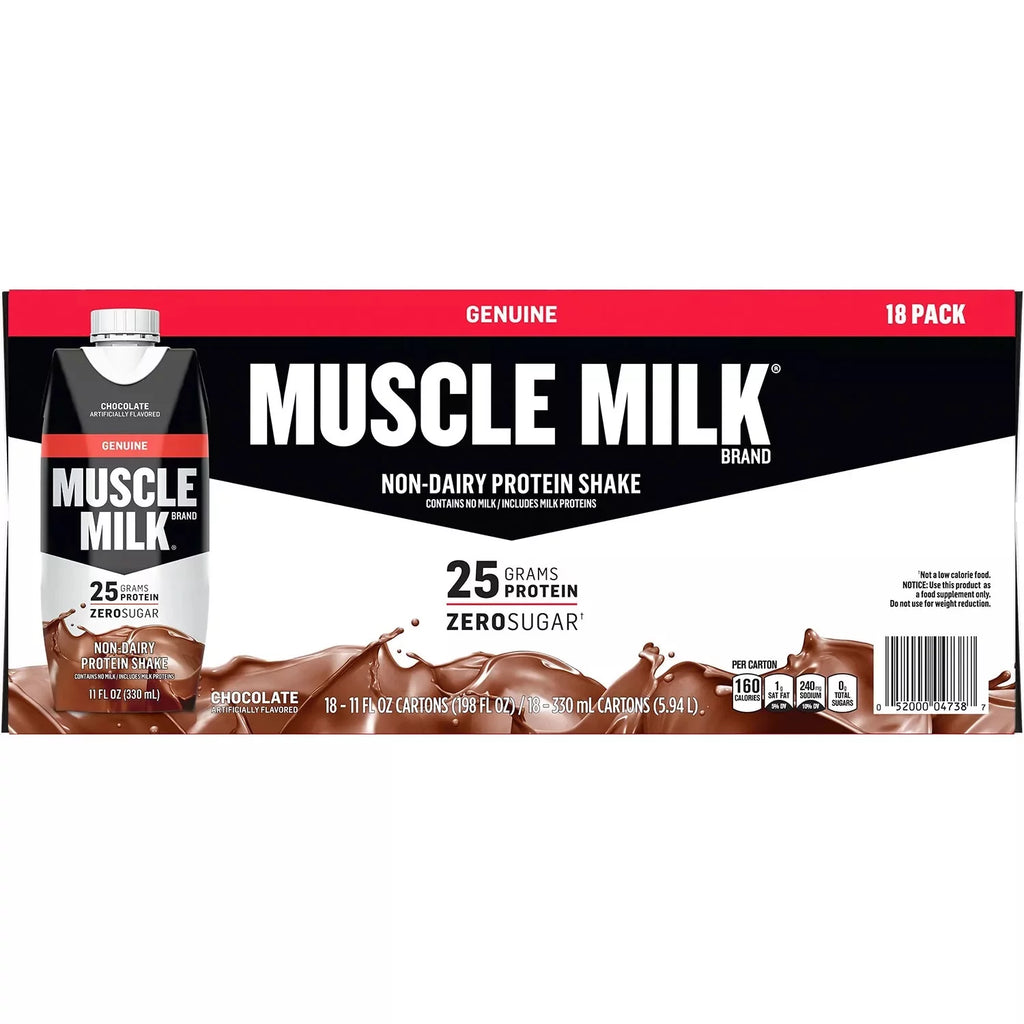 Chocolate Non-Dairy Protein Shake, 11 Fl Oz (18 Count) X1407