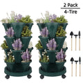 4 Tier Stackable Garden Planter E212