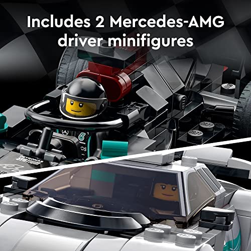 Mercedes-AMG F1 W12 E Performance & Mercedes-AMG Project One Toy Cars Building Kit H428