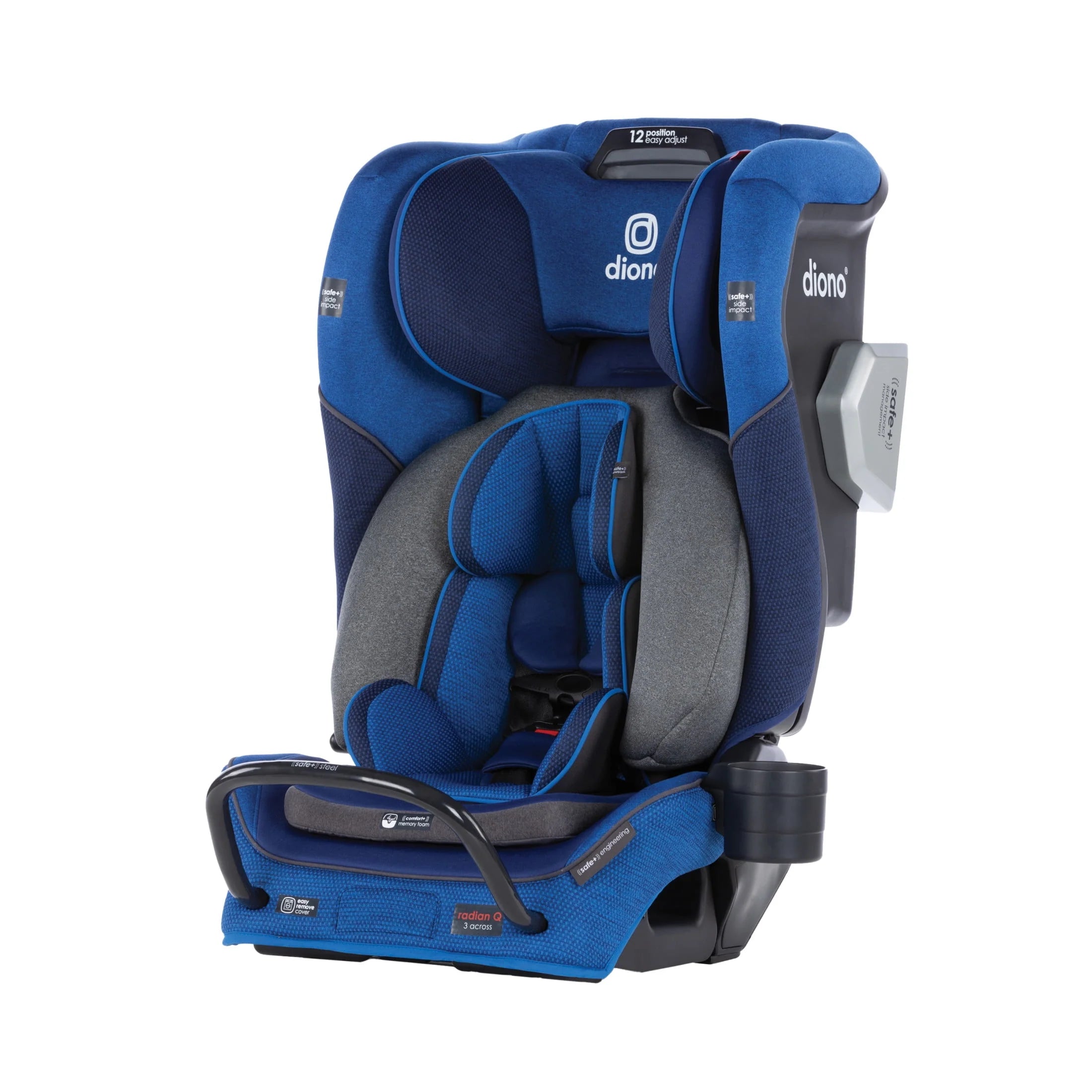 Red All-in-One Convertible Car Seat F388