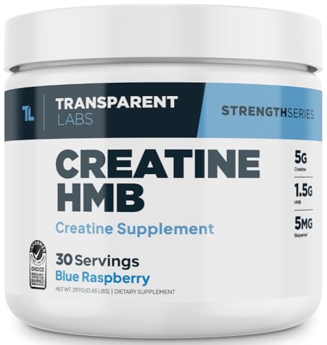 Creatine Monohydrate Powder with HMB, 30 Servings, Unflavored X14043