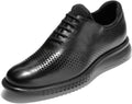 Black Leather Wingtip Oxford B77359