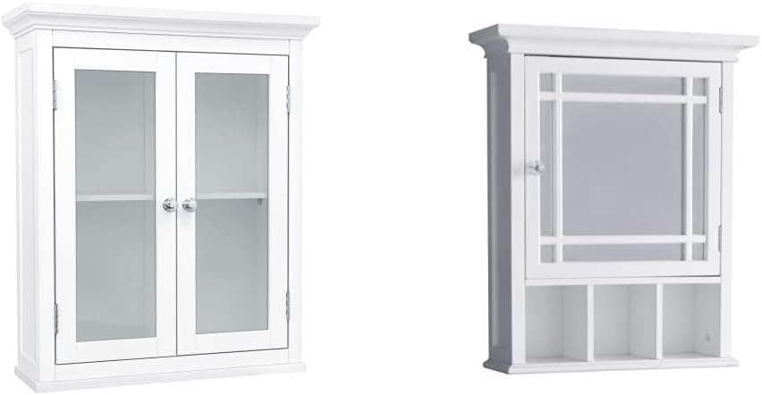 White Bathroom Cabinet U56948