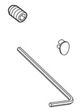 Arctic Stainless Set Screw And Button Assembly A70514
