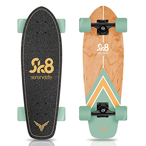 6 Ply Canadian Bamboo Maple Deck Double Kick Skateboard with 5" Aluminum Trucks R406596