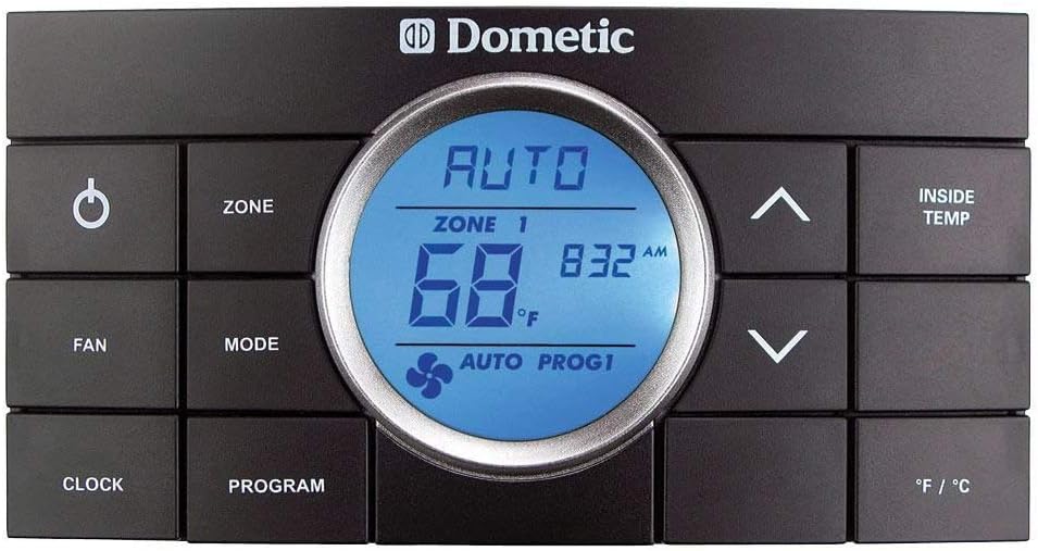 Black Thermostat Kit 10 Button Comfort Control Center 2 S74410
