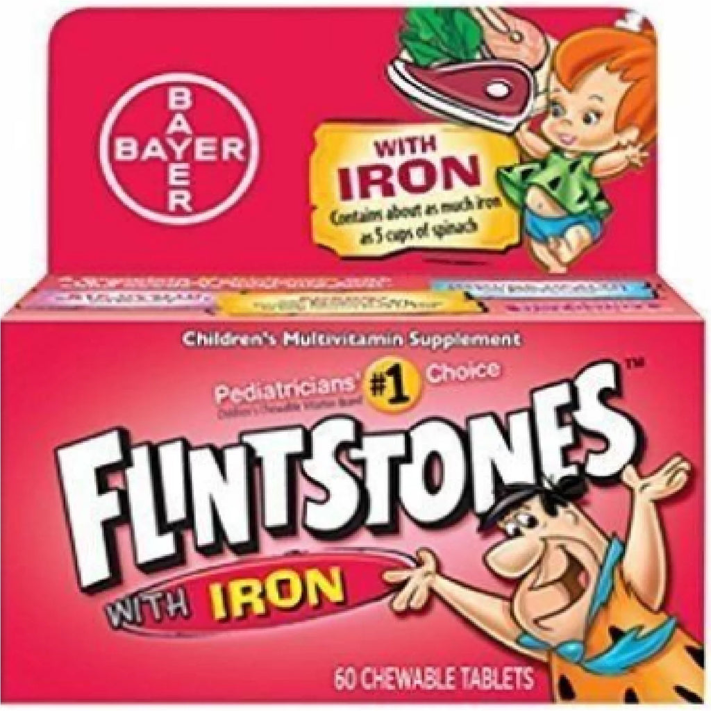 Children's Multivitamin with Iron Chewables, 60 ct, 3 pack F586366