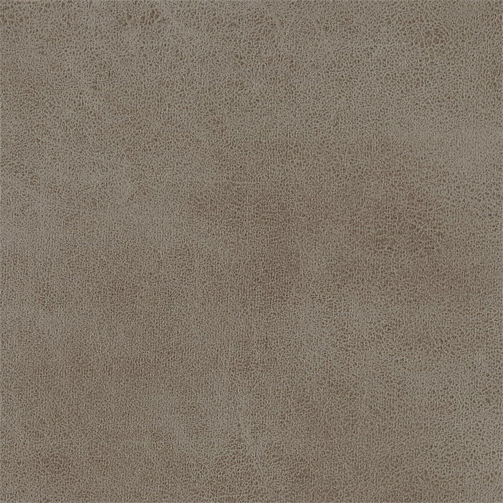 Polished Microfiber Double Reclining Sofa in Brown U4187