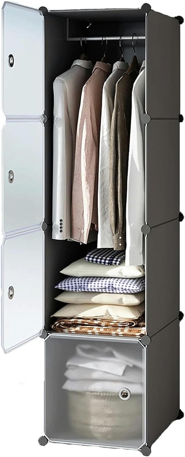 Portable Wardrobe Clothes Storage Organizer I5480