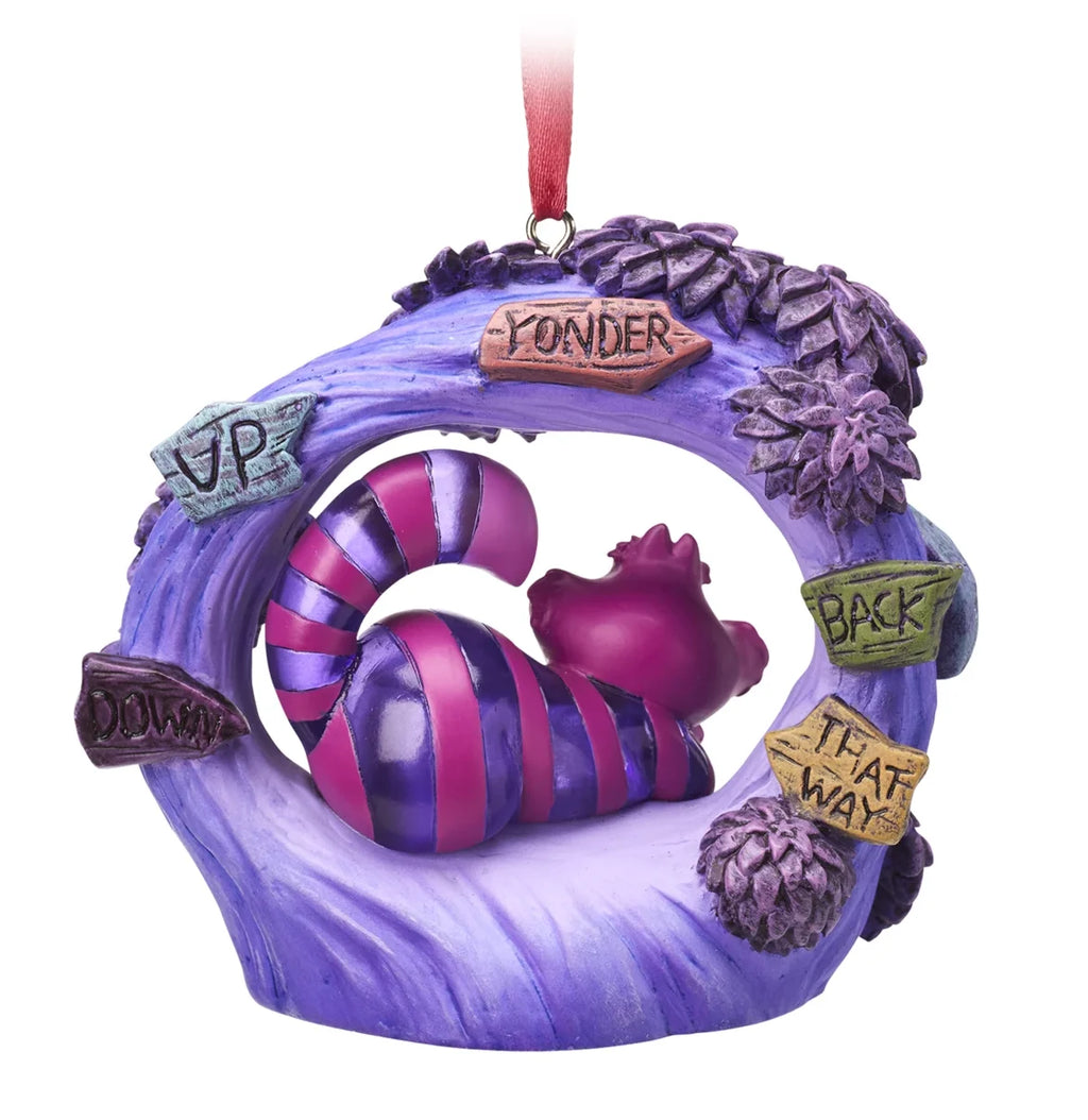 Cheshire Cat Light Up Magic Ornament Y3047