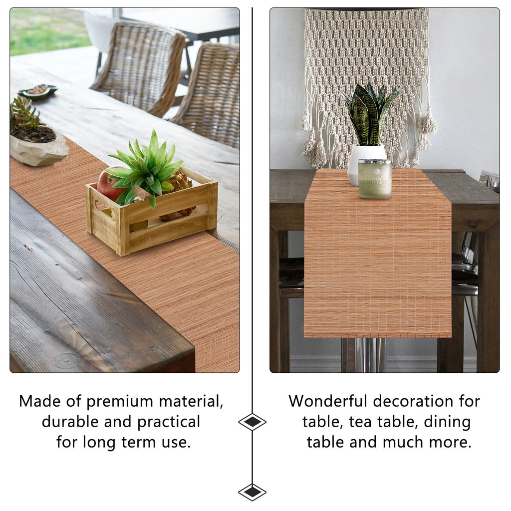 Bamboo Table Mat Runner 2Pcs C2743