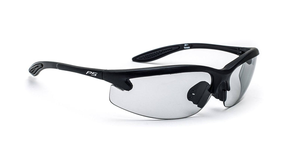 Transitions Lenses Pewter Wraparound Frame Safety Glasses G5979