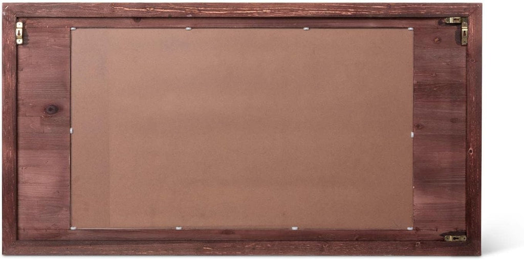 Carved Wood Mirror Y56551