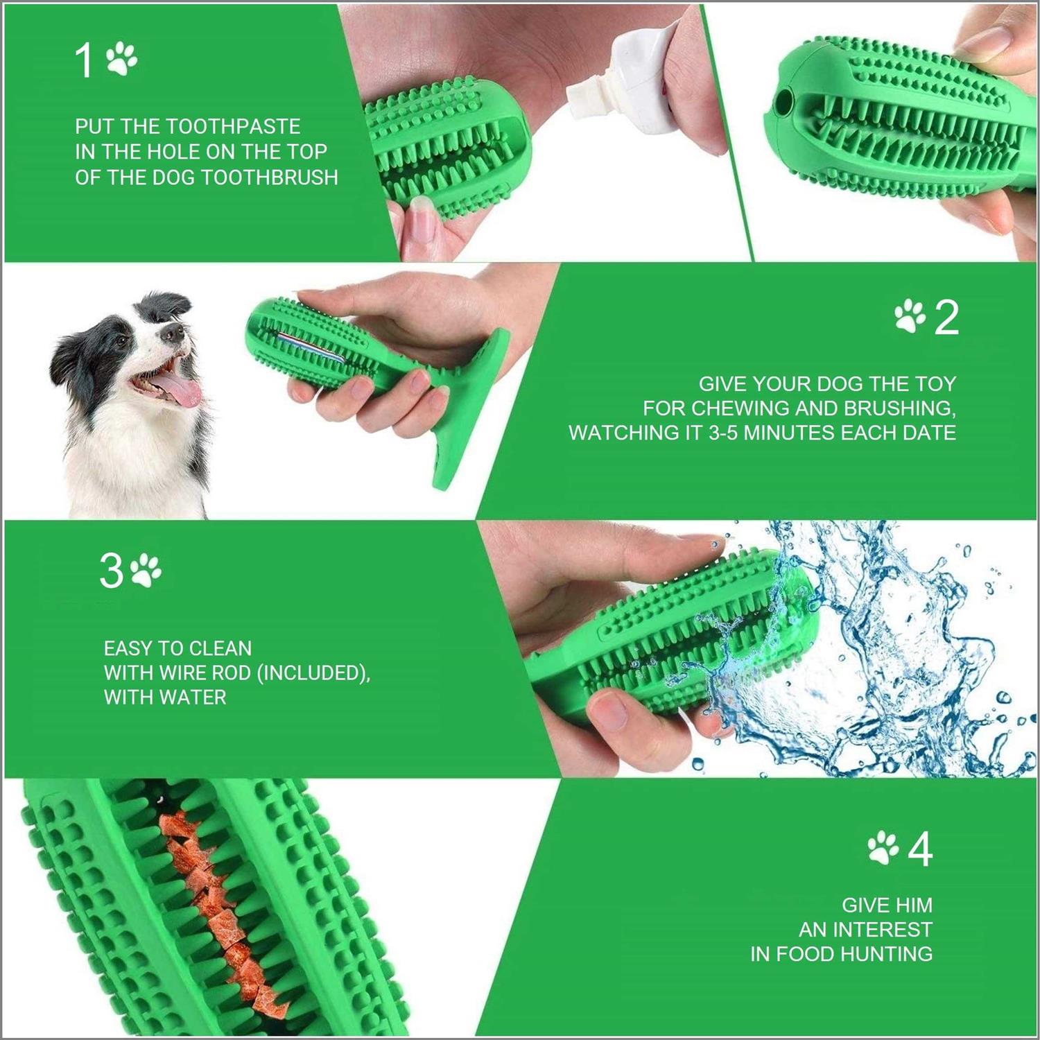 Dog Toothbrush Chew Toy Teeth Stick D4883