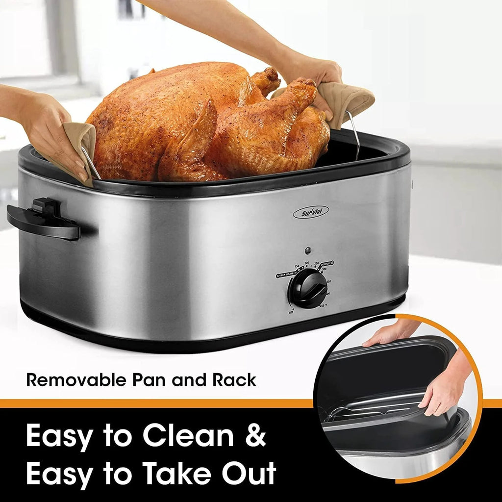 18 Quart Electric Roaster Oven R448