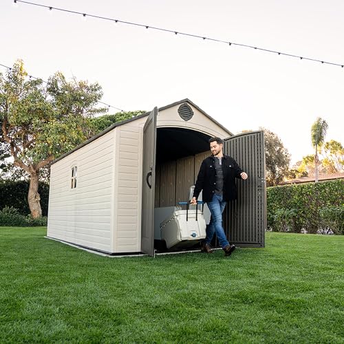8 x 15 Foot Outdoor Storage Shed T91527