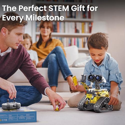 Blue 5in1 Robot Building Kit with 488 Pieces G4909