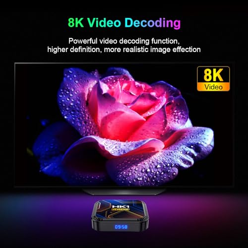 Android 13.0 TV Box 4GB RAM 64GB ROM Quad-Core 8K R61457