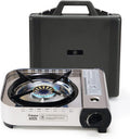 Portable Butane Stove Single Burner with Carrying Case J781993