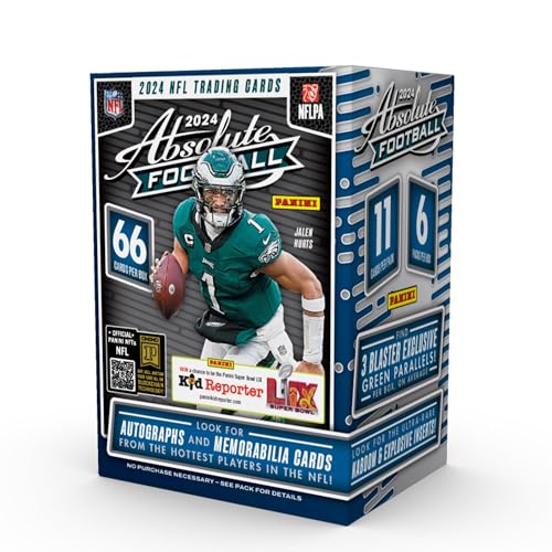 2024 Panini Absolute Football NFL Trading Cards Blaster Box P19005