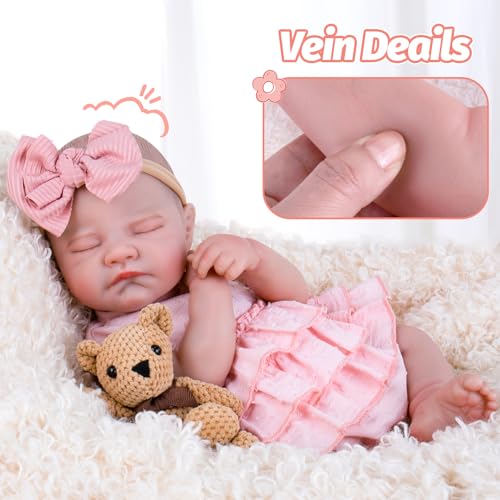20'' Realistic Vinyl Baby Doll with Outfit Set K56526