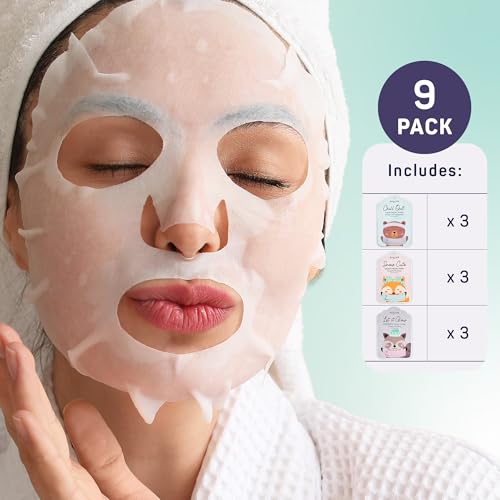 12 Pack Christmas Face Mask Bundle K402154