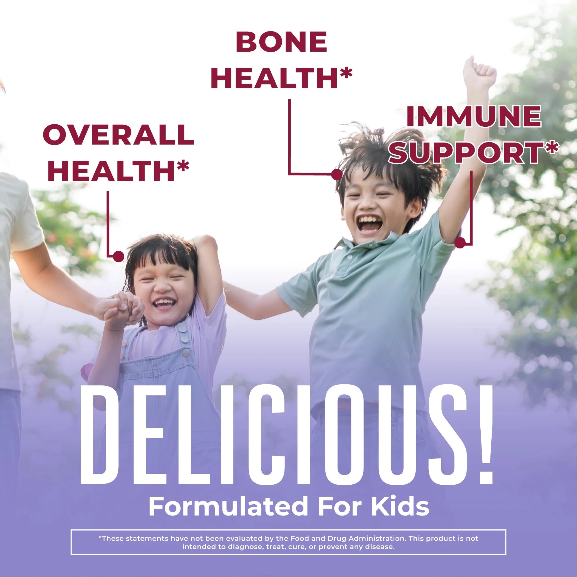 USDA Organic Kids Multivitamin Gummies, 60 Count E41845